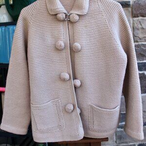 Ladies handmade vintage sweater-size large